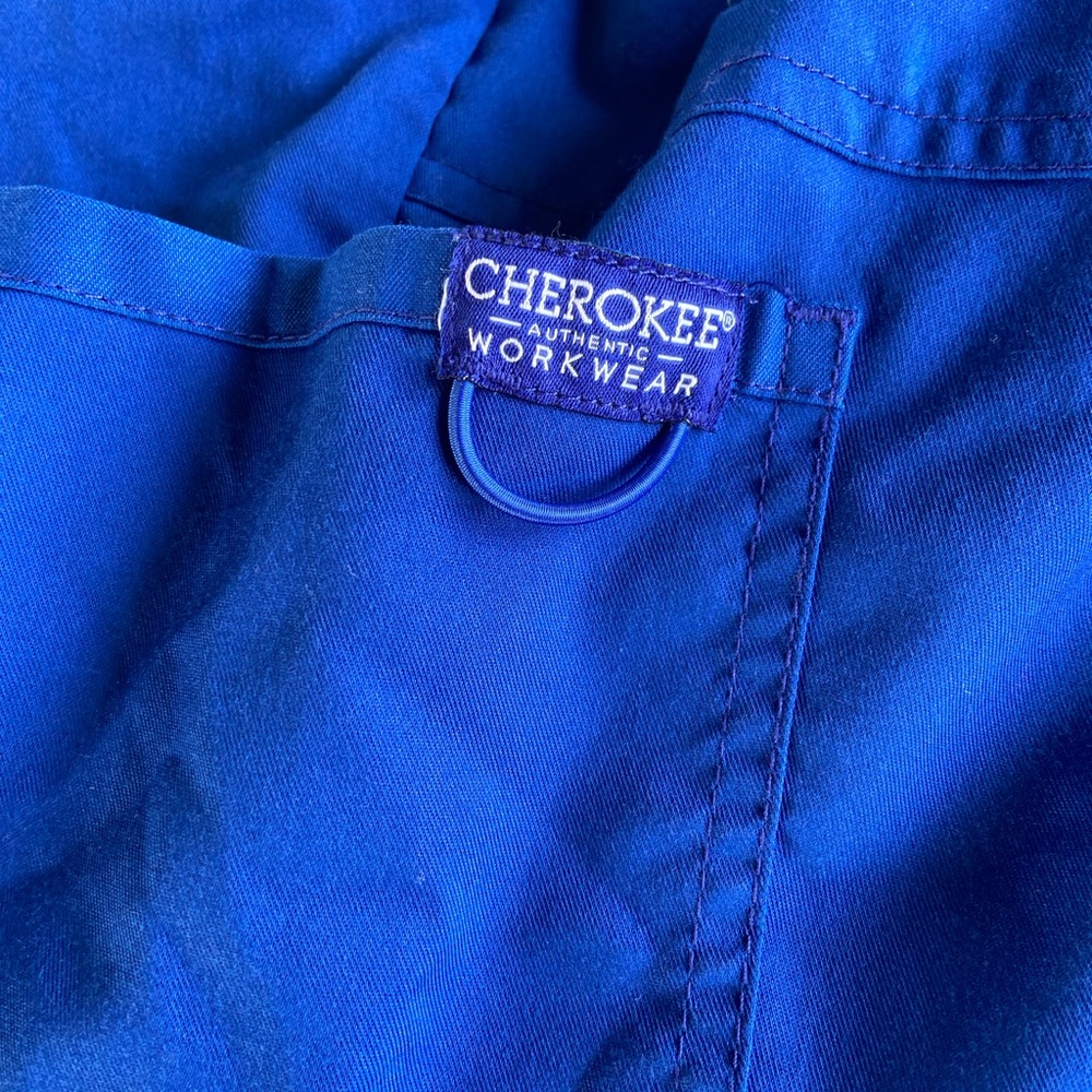 Cherokee scrub pants GALAXY BLUE Petite XL NOT OS